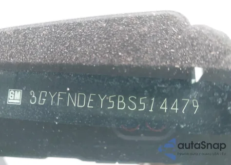 2011 Cadillac Srx Luxury Collection z USA, uszkodzony, nr VIN 3GYFNDEY5BS514479